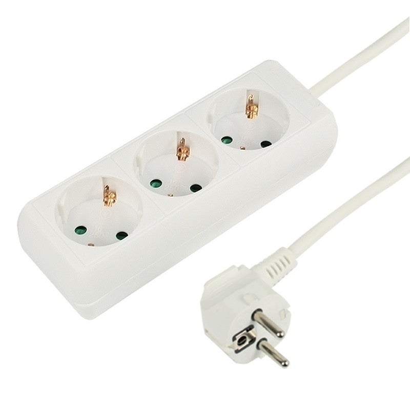Tafelcontactdoos 3 voudig wit 1.5 meter RA 2500W