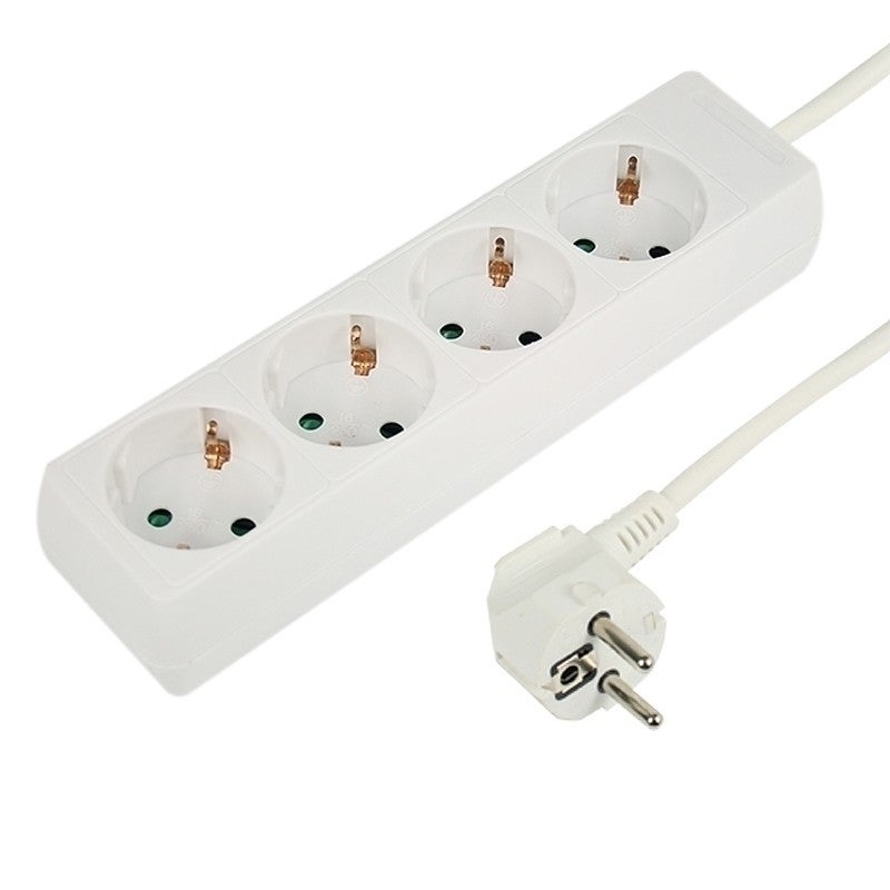 Tafelcontactdoos 4 voudig wit 1.5 meter RA 2500W