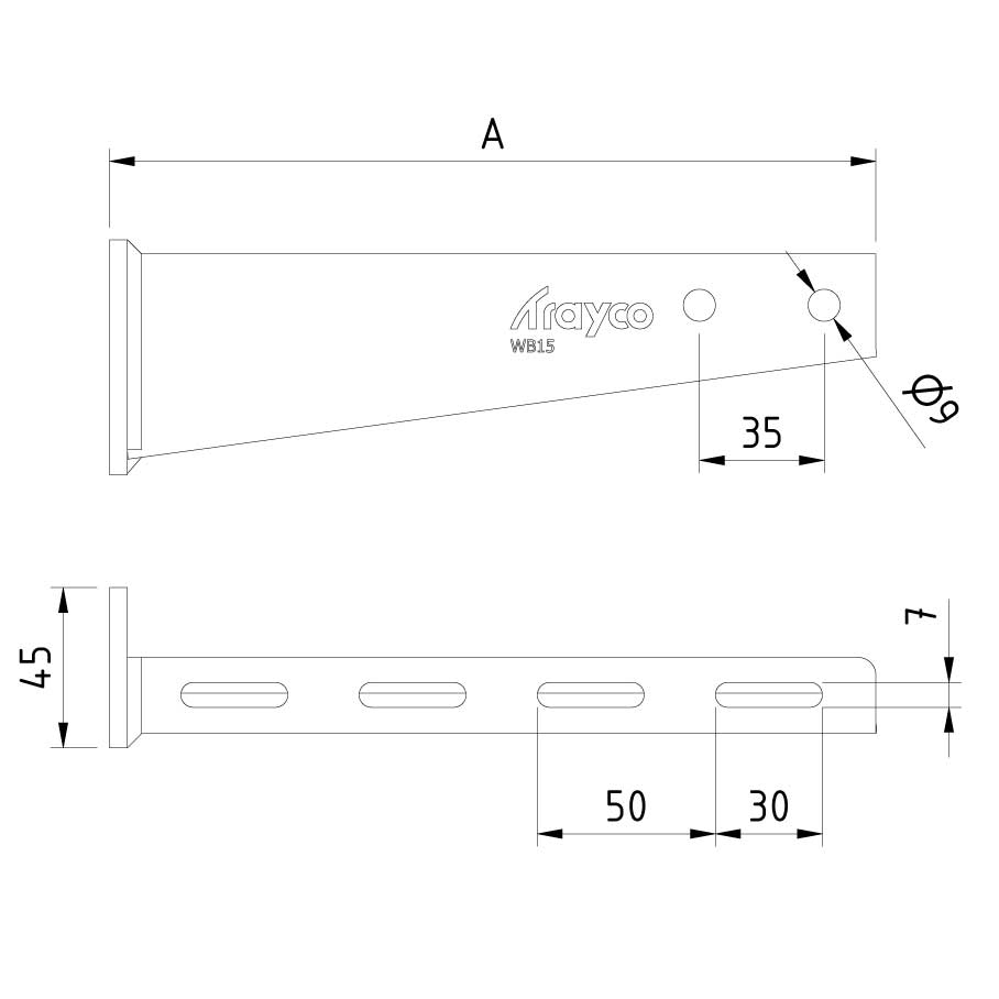 Kabelgoot wandbeugelvoor 100mm breed Thermisch verzinkt Kabelgoot wandbeugelvoor 100mm breed Thermisch verzinkt