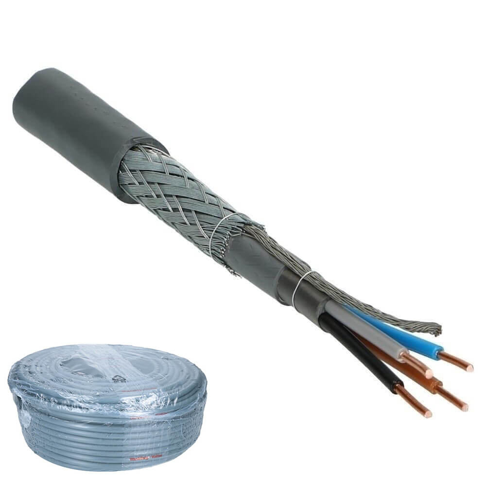 Grondkabel VO-YMvKas 4x6mm² Dca-s2,d2,a3 - 100 meter